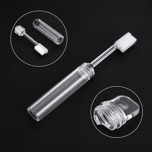 Portable Travel Toothbrush with Protective Case