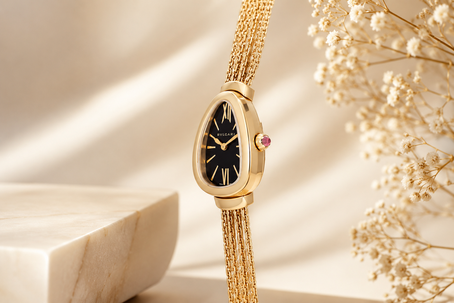 👑 Bvlgari Serpenti Twist Your Time – Luxury Women's Watch ✨