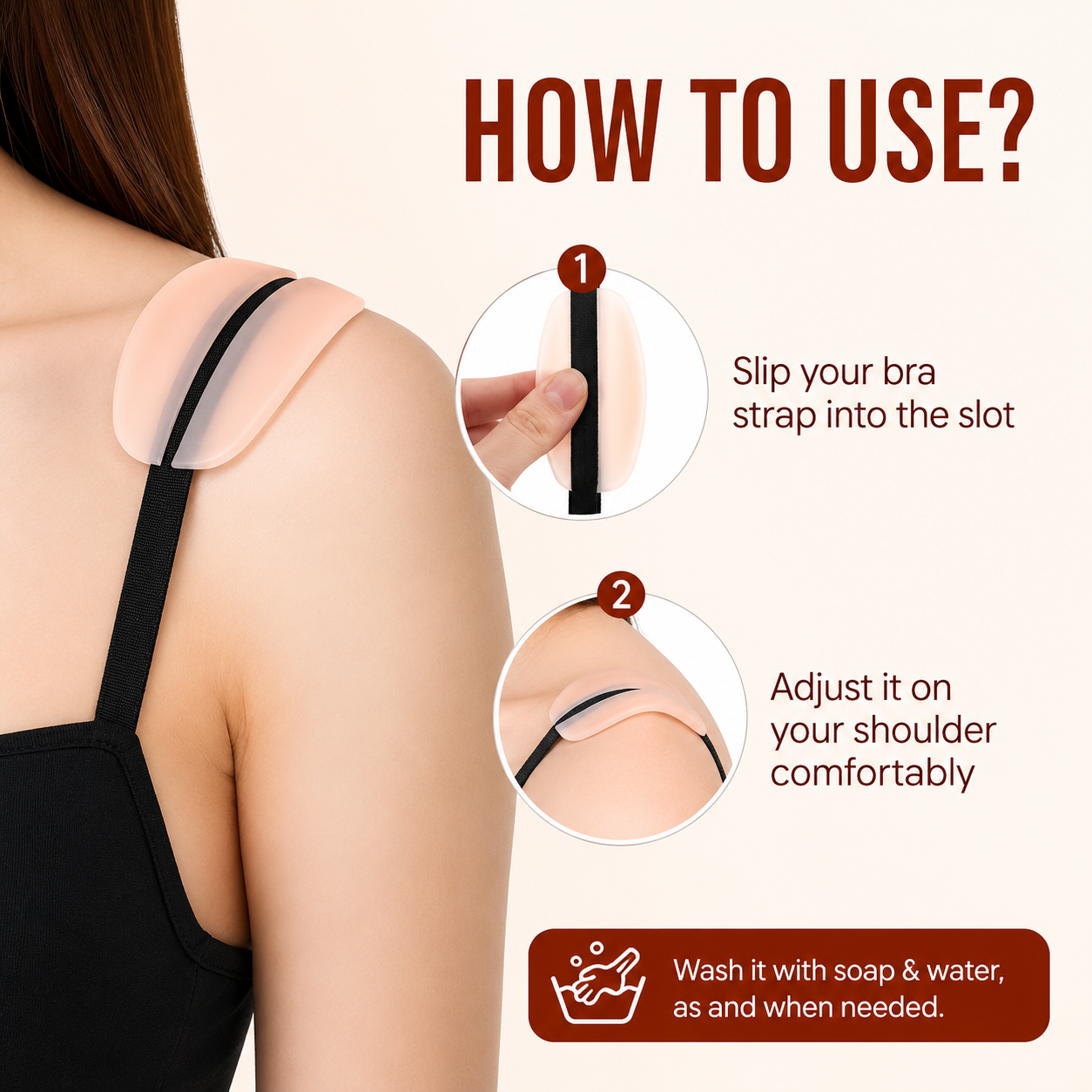 Invisible Bra Strap Holder