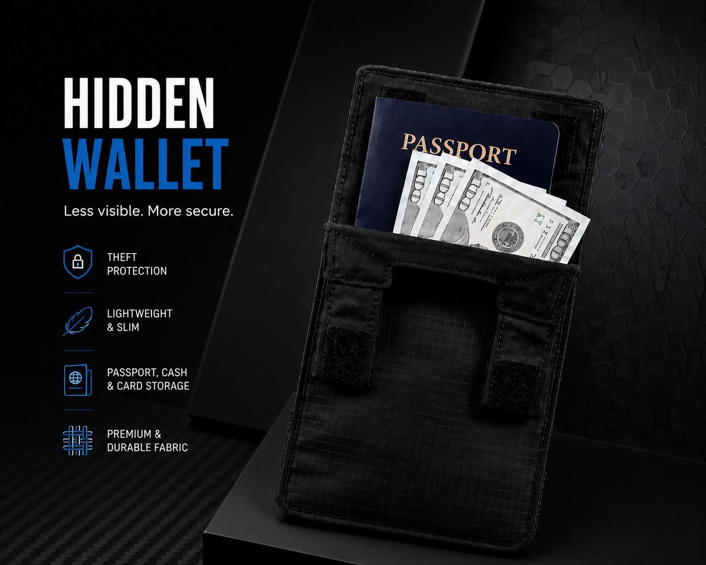 Hidden Wallet™ – Premium Comfort, Maximum Security ✅