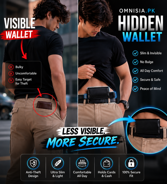 Hidden Wallet™ – Premium Comfort, Maximum Security ✅