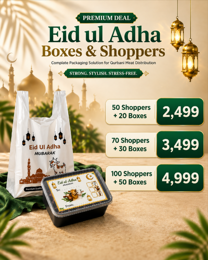 Deal of premium | Eid ul Adha Boxes and  Shoppers