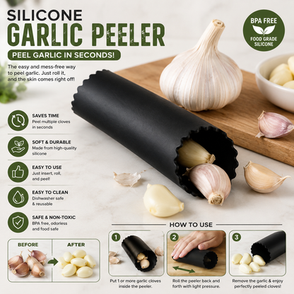 Silicone Garlic Peeler ⭐