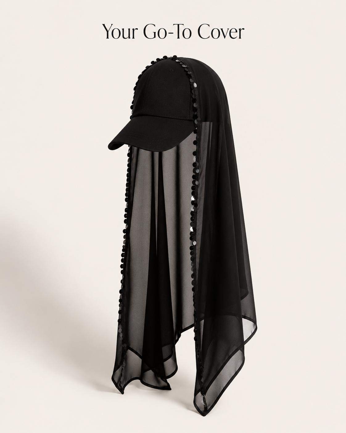 🧕 Elegant Girl Veil Cap