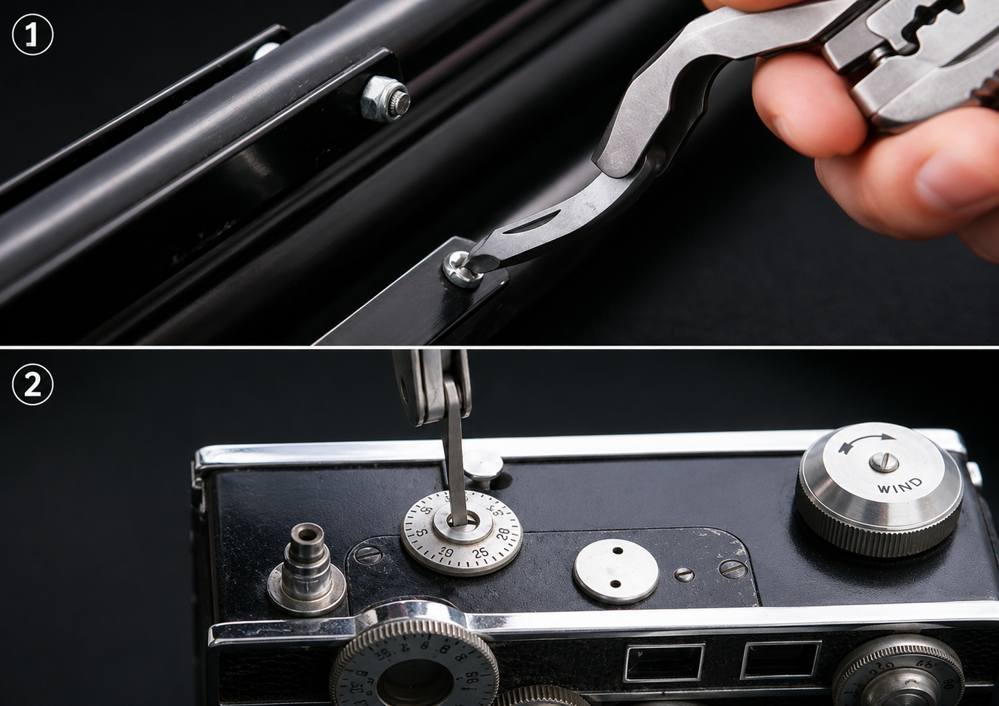 Mini Multifunctional 9-in-1 Keychain Multitool