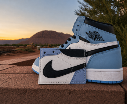 🔥 Premium Air Jordan Inspired Leather Card Holder Wallet