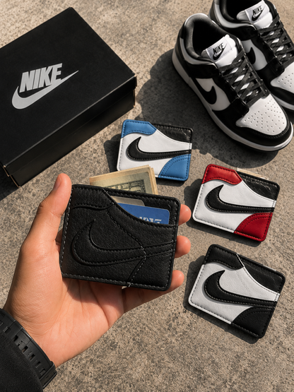 🔥 Premium Air Jordan Inspired Leather Card Holder Wallet