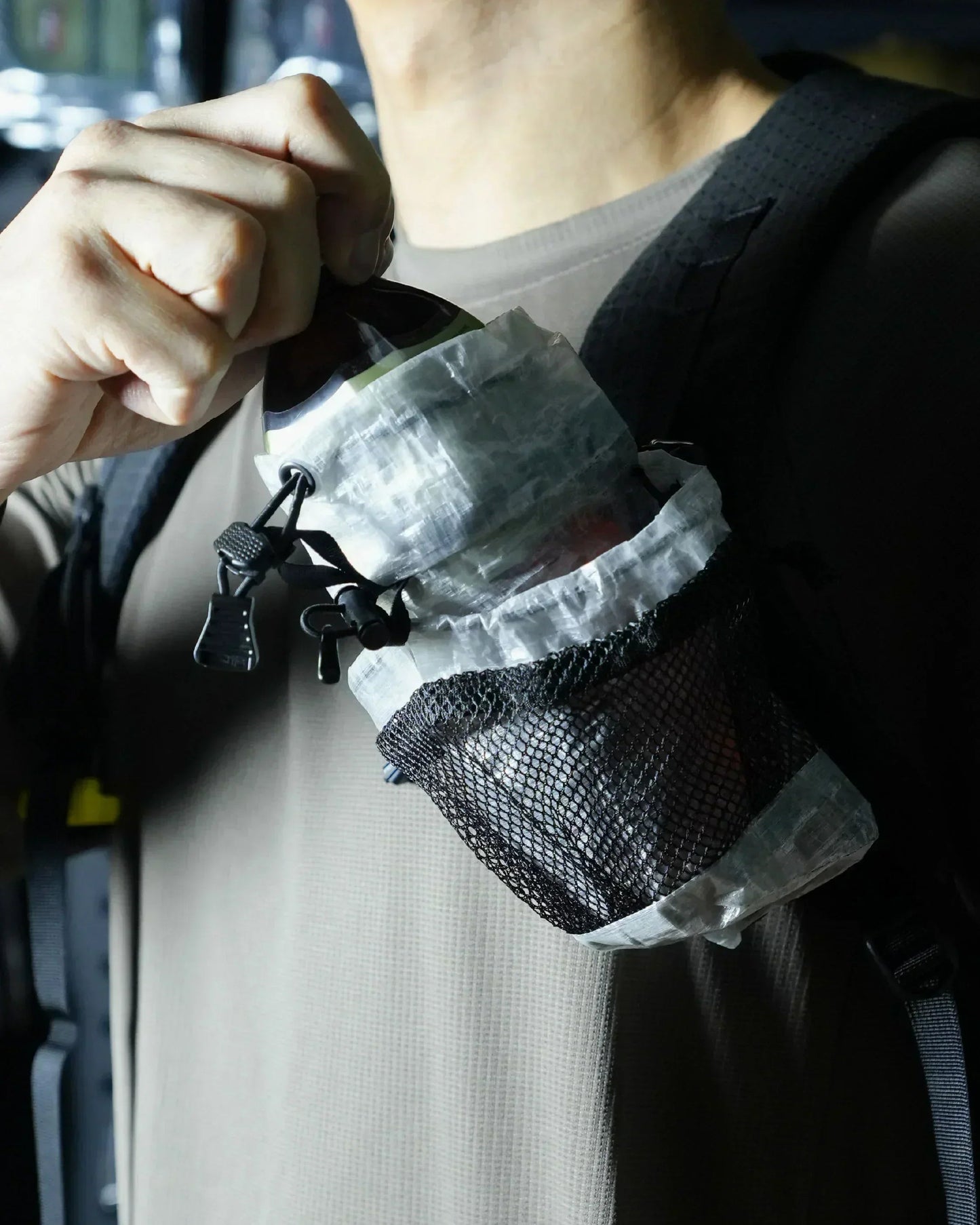 🎒 Tactical Backpack Bottle Holder