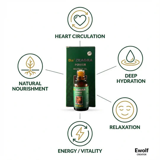 Da' ZEAGRA Power Massage Oil