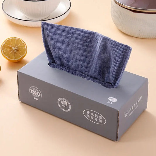Reusable Microfiber Cleaning Cloth Box (20 pieces per box)