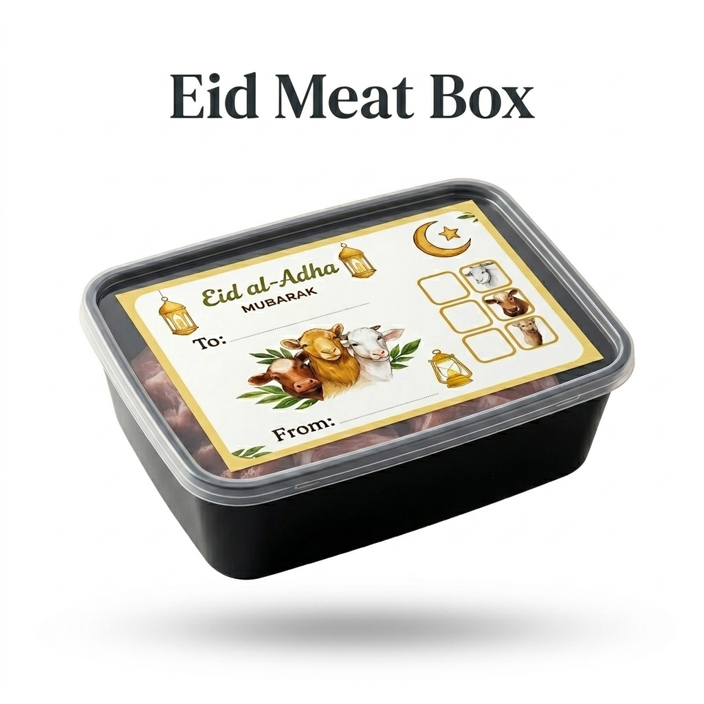 1Kg Meat Boxes 20 pcs | Upto 1kg Filling