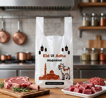 Eid Meat Bags 50 pcs | Upto 1kg-5kg Filling