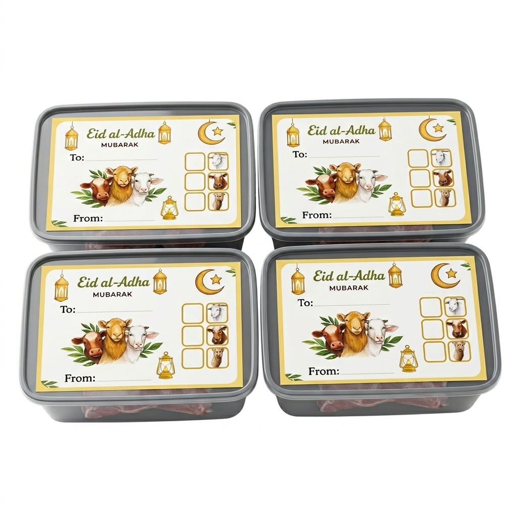 1Kg Meat Boxes 20 pcs | Upto 1kg Filling