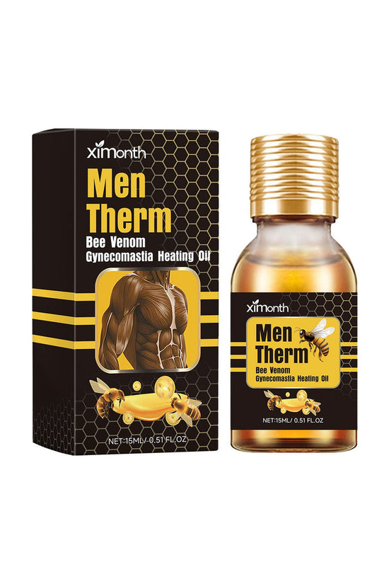 Men Therm Bee Venom Gynecomastia Heating Oil