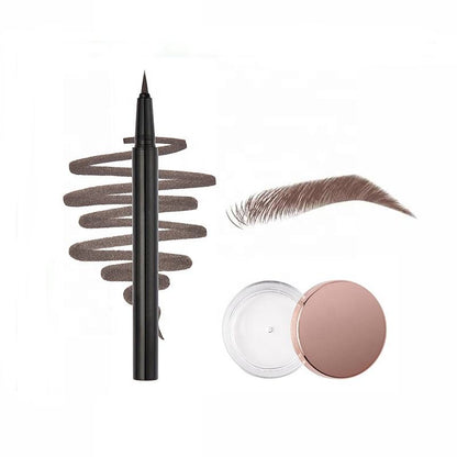 2-shade waterproof eyebrow pencil / brow liner