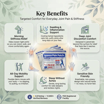 Japanese Pain Relief Patches
