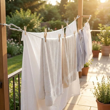 Stainless Steel PVC Coated Clothesline – Heavy-Duty Rust-Resistant Drying Wire