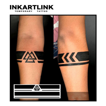 Stylish semi-permanent tattoo stickers 🌿