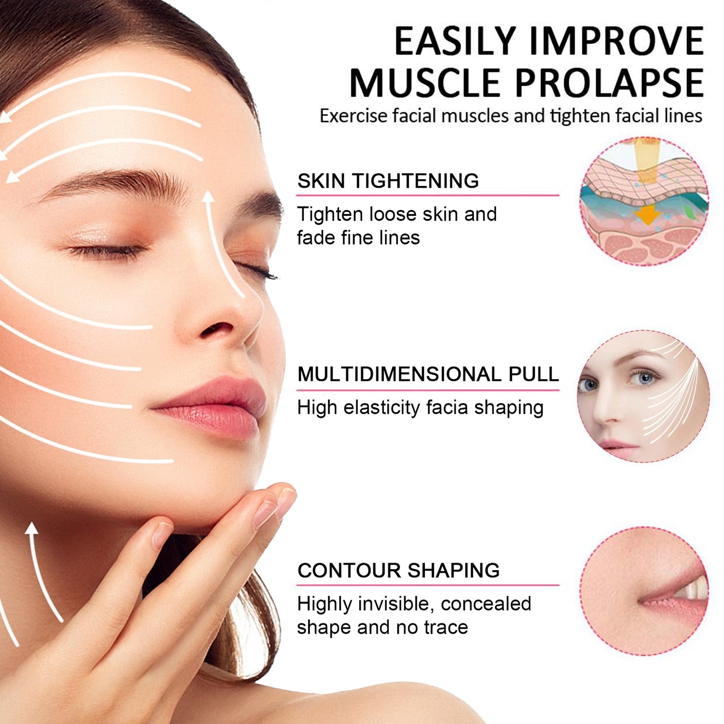 Invisible Face Lift Tape