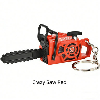 Mini Chainsaw Keychain – Realistic Sound