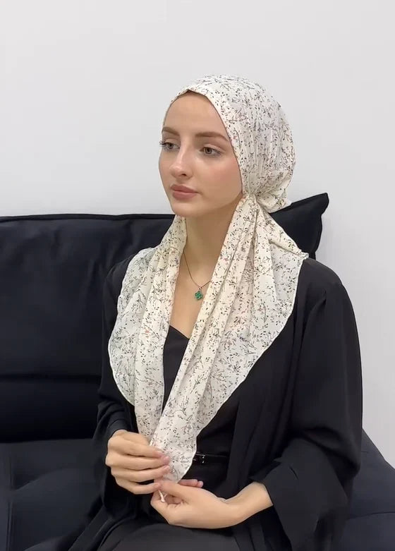 Long Tail Turban Women Headdress