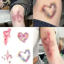 🩸 Realistic Fake Wound Temporary Tattoo Stickers