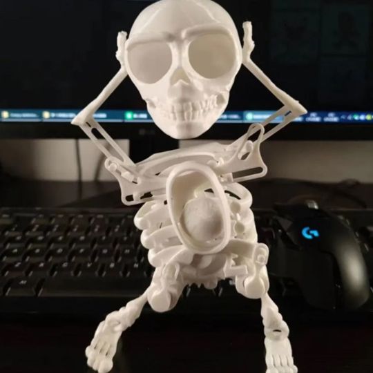 Dancing Skeleton Figure