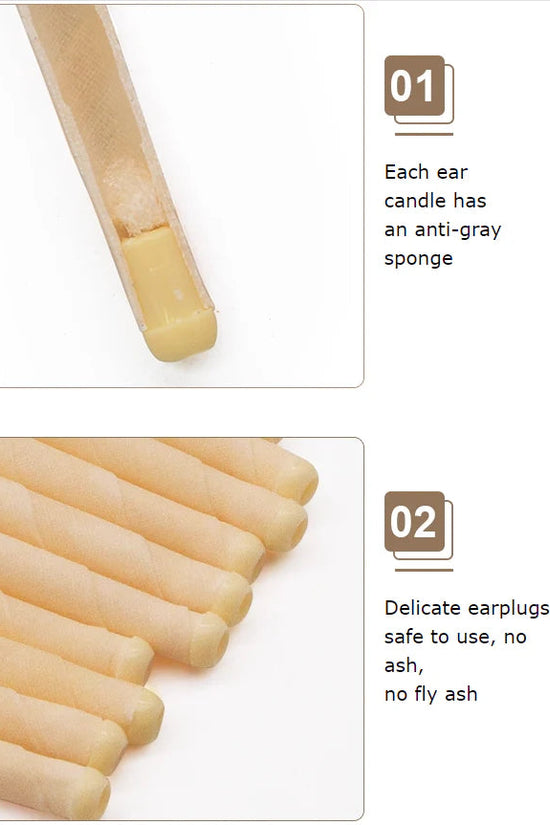 Natural Beeswax Ear Candle