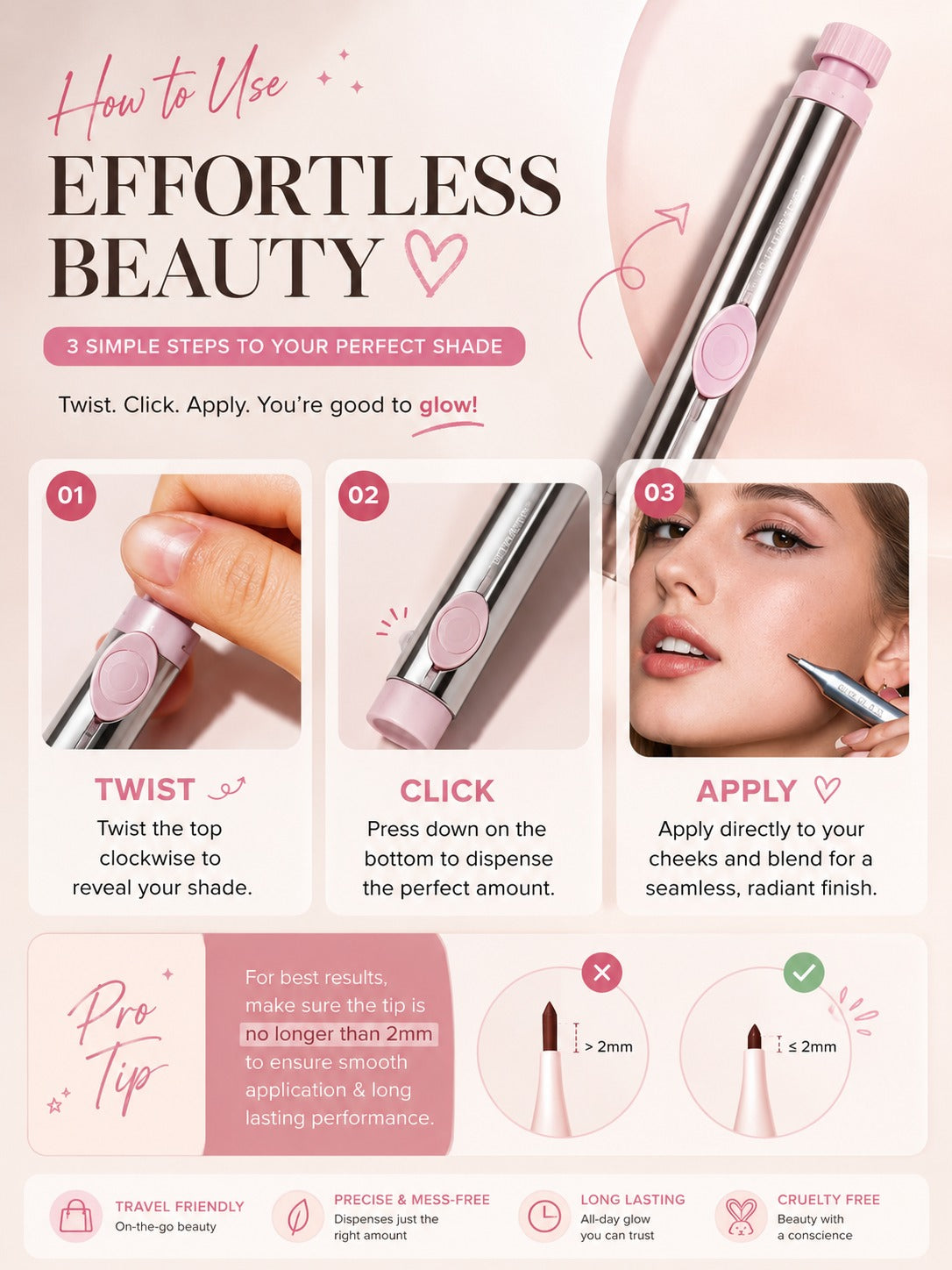⭐ Multi-Function Makeup Pen