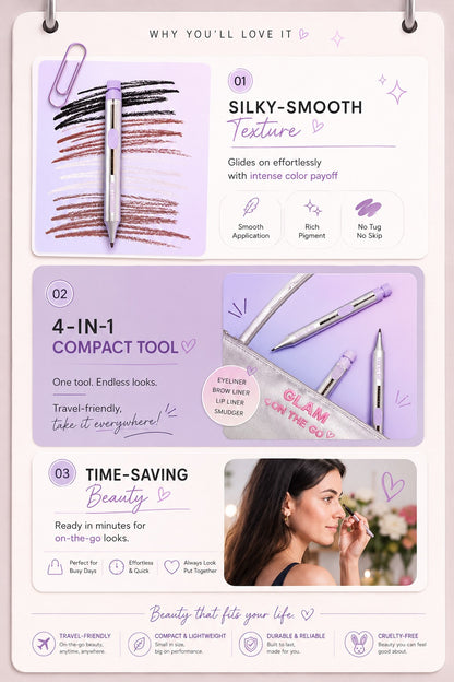 ⭐ Multi-Function Makeup Pen