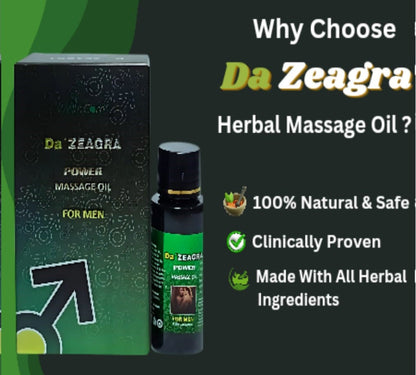 Da' ZEAGRA Power Massage Oil