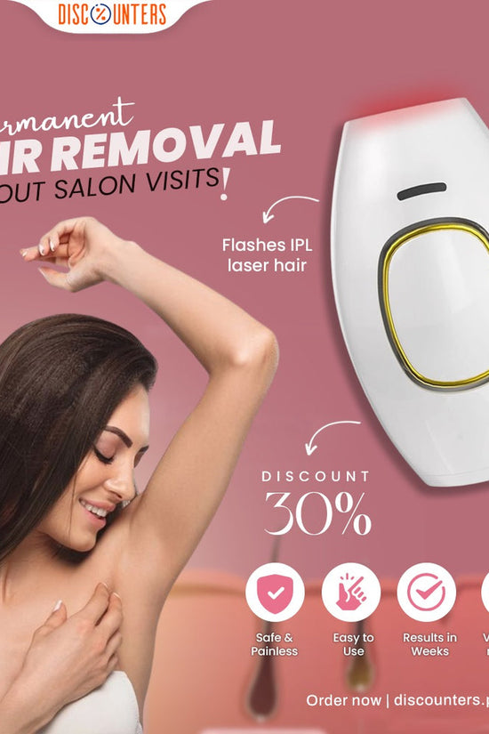 Flashes IPL laser hair Removal