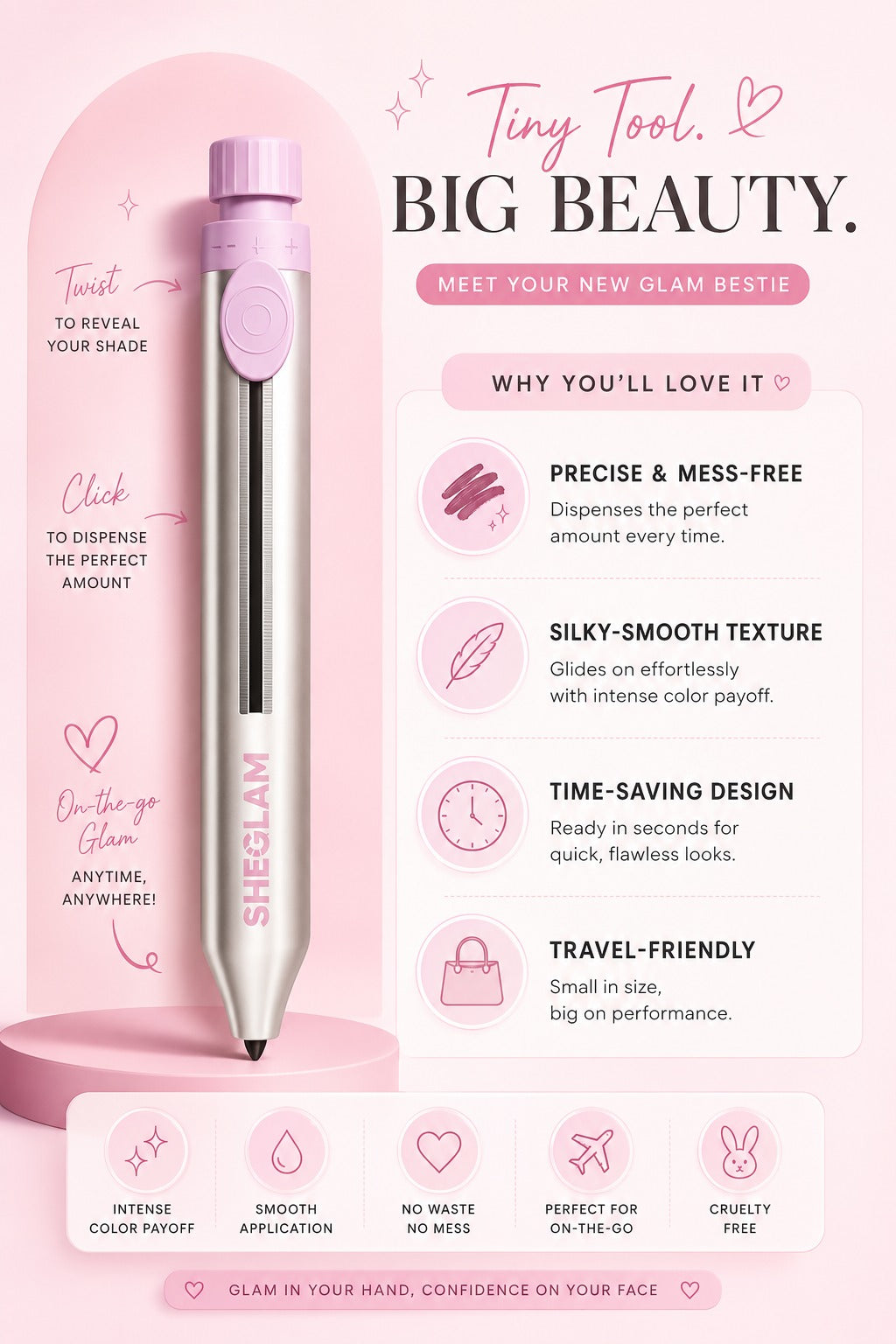 ⭐ Multi-Function Makeup Pen