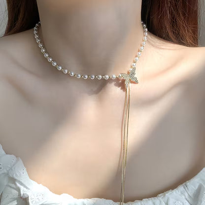 Flutter Charm Butterfly Necklace