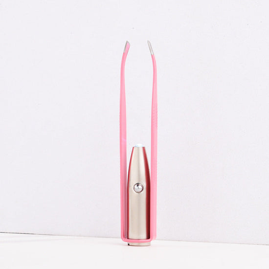 GlowGrip LED Eyelash & Brow Tweezers