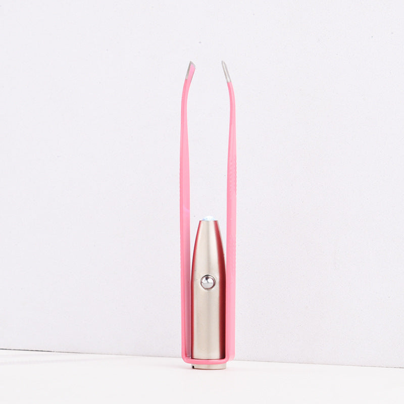 GlowGrip LED Eyelash & Brow Tweezers