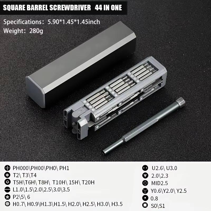 Professional Magnetic Screwdriver Repair Tool Kit