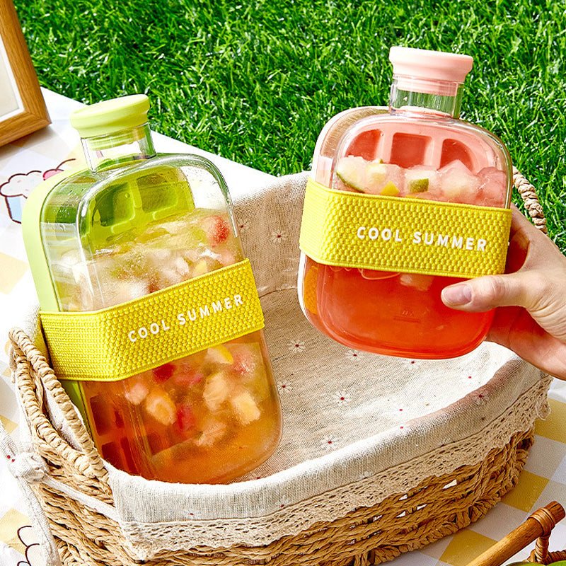 4-in-1 Ice Cube Maker with Storage Container