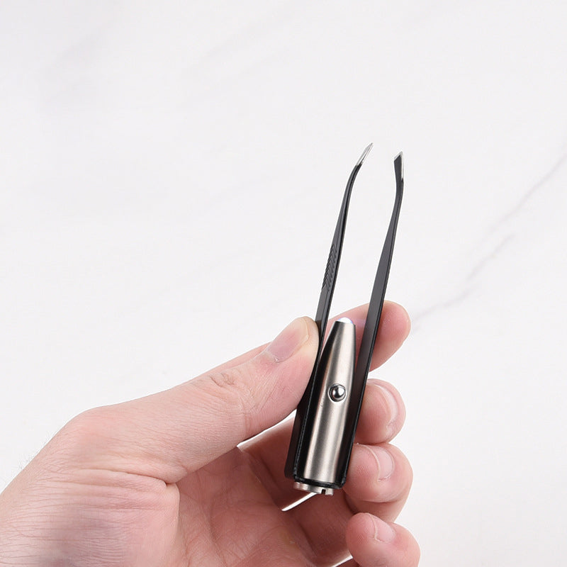 GlowGrip LED Eyelash & Brow Tweezers