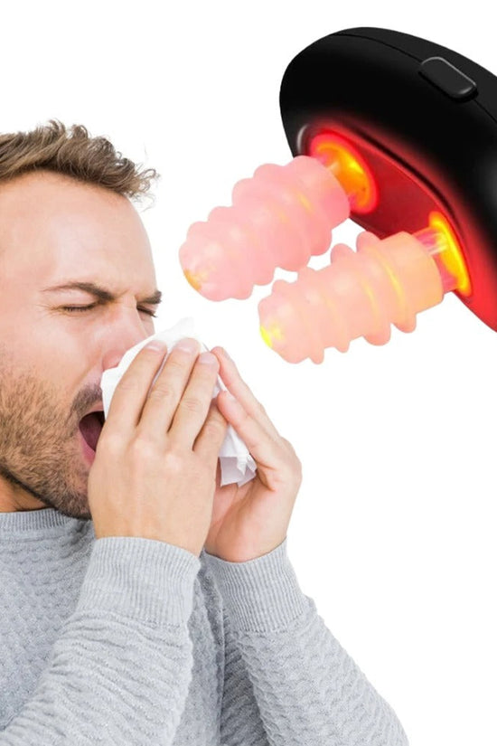 Portable Nose Massage Infrared Nasal Therapy Device