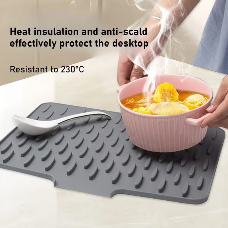 Silicone Dish Drying Mat ⭐⭐