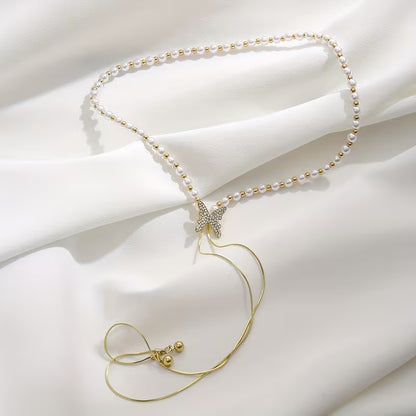 Flutter Charm Butterfly Necklace