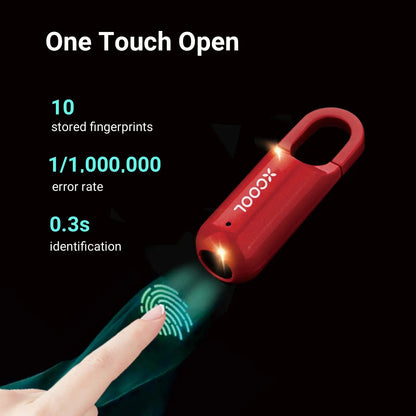 Touch Lock™ Mini Smart Fingerprint Padlock
