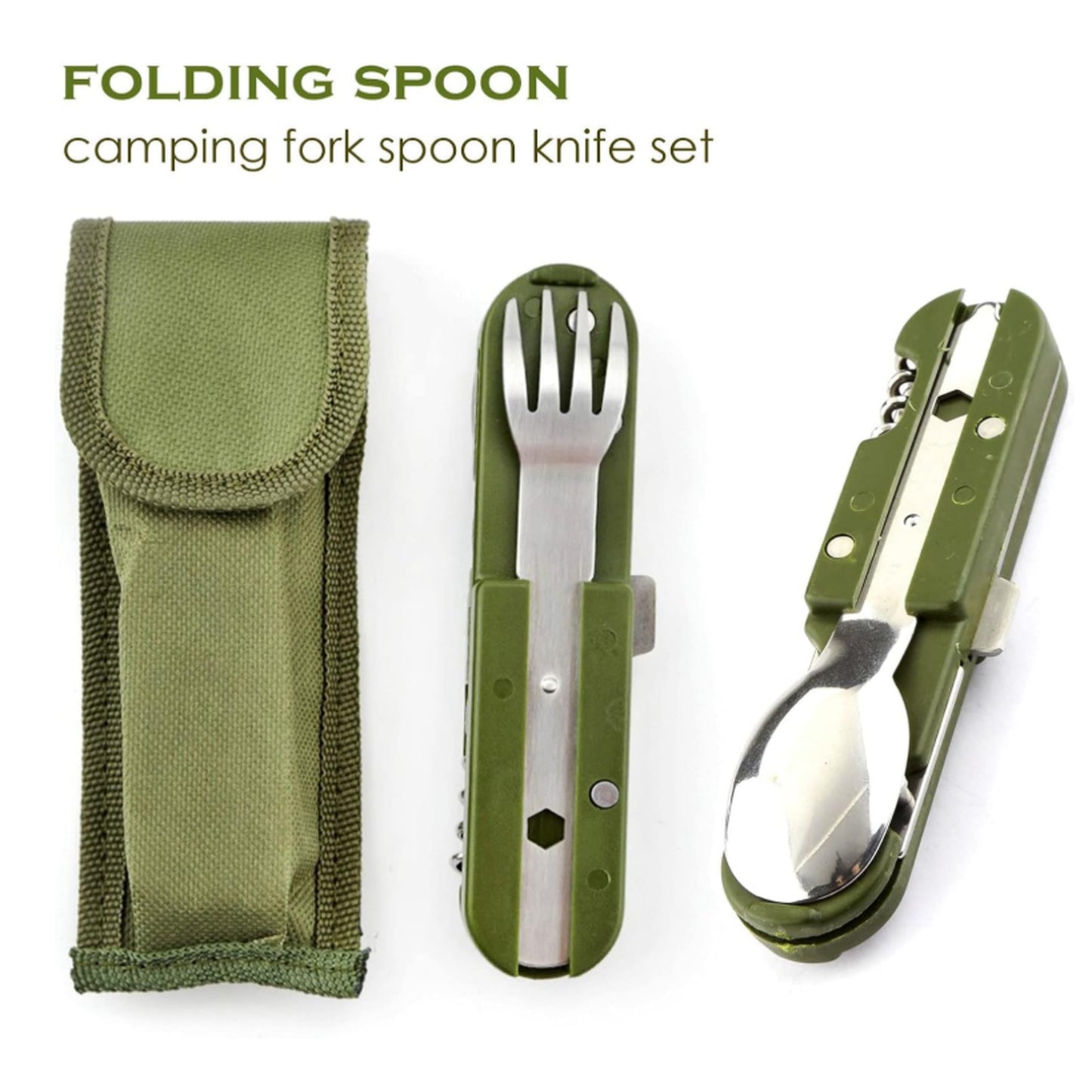 🥇 7-in-1 Camping Utensil Set ⭐