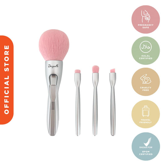 4-in-1 Premium Makeup Brush Set