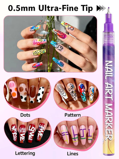 Nail Art pen Set