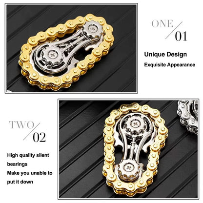 Metal Fidget Gear Spinner