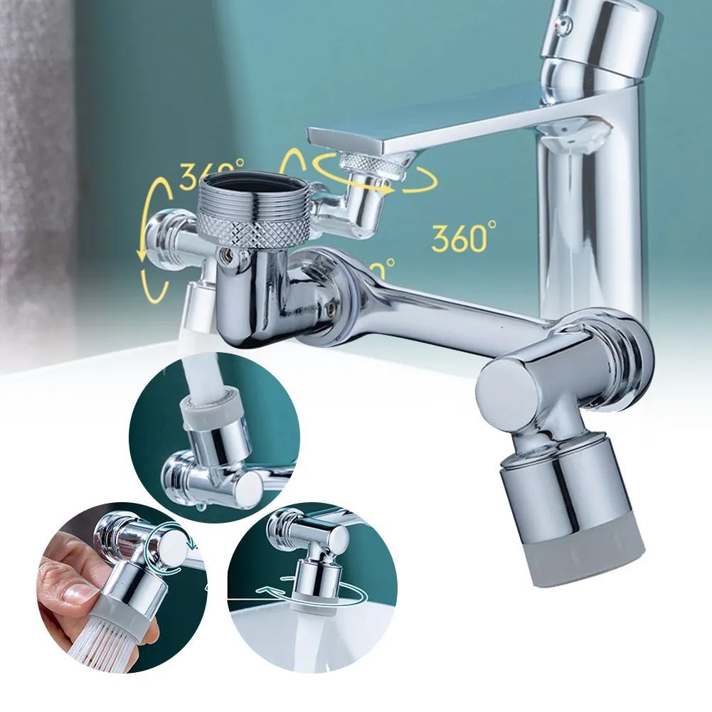 🥈 AquaFlex 1080° Faucet Extender