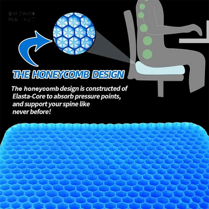 Egg Sitter seat cushion and non-slip cover