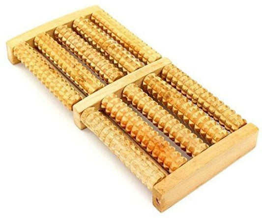 🌿 Wooden Foot Massage Roller